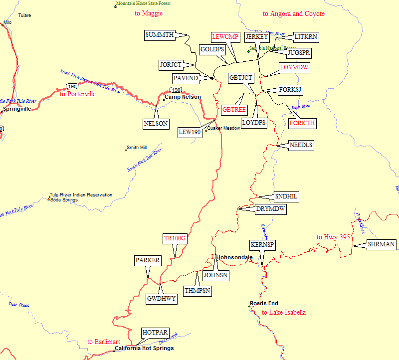 lewis camp trailhead