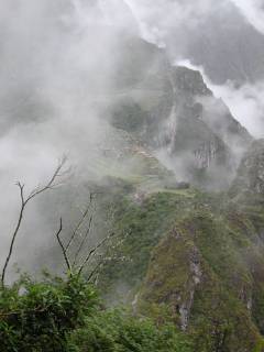 Machu Picchu in the Mists