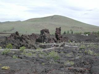 Cinder Cone Fragments at Craters of the Moon National Monument
