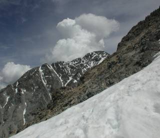 Thunderstorm Clouds building over Borah Peak