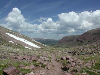 Looking North from Gunsight Pass into the Henrys Fork Valley