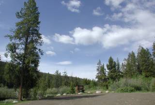 Before the Storm:  Henry's Fork Parking Lot and Trailhead