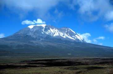 western view of Kilimanjaro